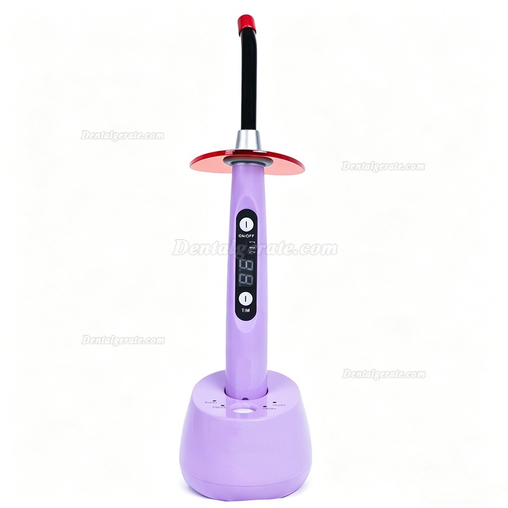 Mecco Q5 LED-Polymerisationslampe Dental (max. 1600 mW/cm&sup2;) mit integriertem Radiometer